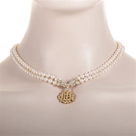 dior pearl|christian dior jewelry necklace.